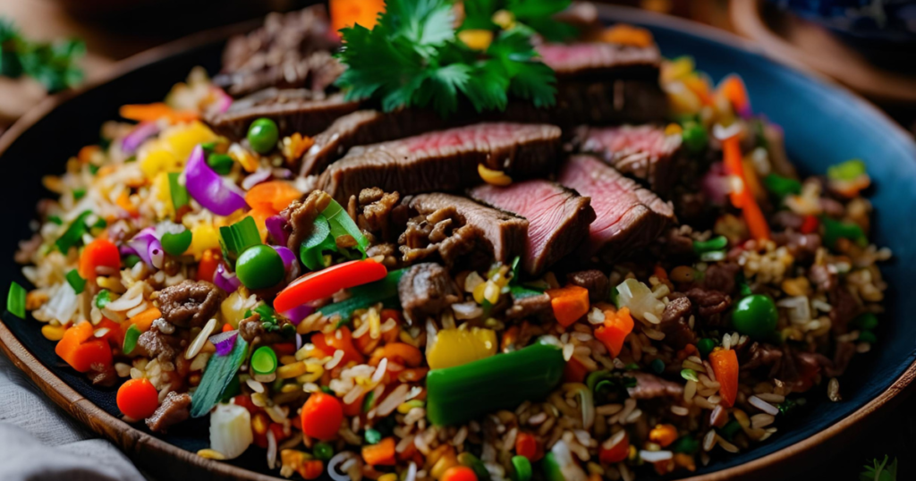Chinese Beef Fried Rice