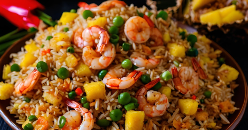 Shrimp Pineapple Fried Rice