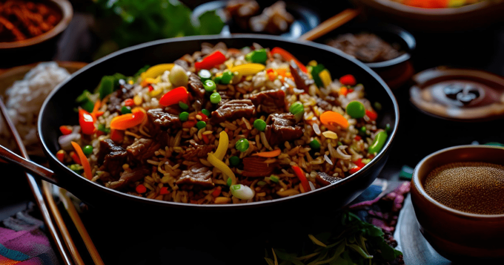 Chinese Beef Fried Rice