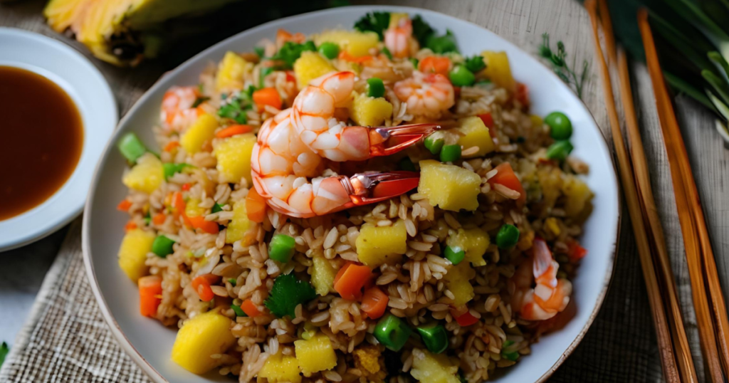 Shrimp Pineapple Fried Rice