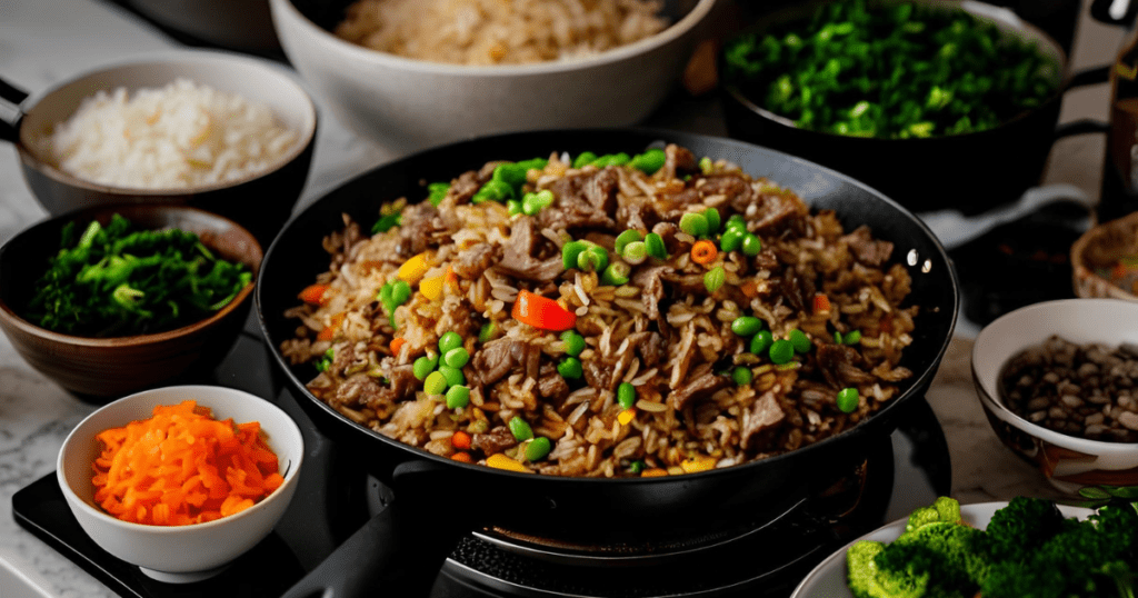 Chinese Beef Fried Rice