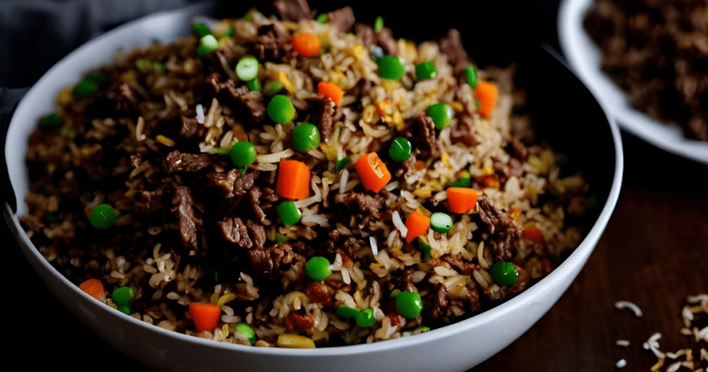 Chinese Beef Fried Rice