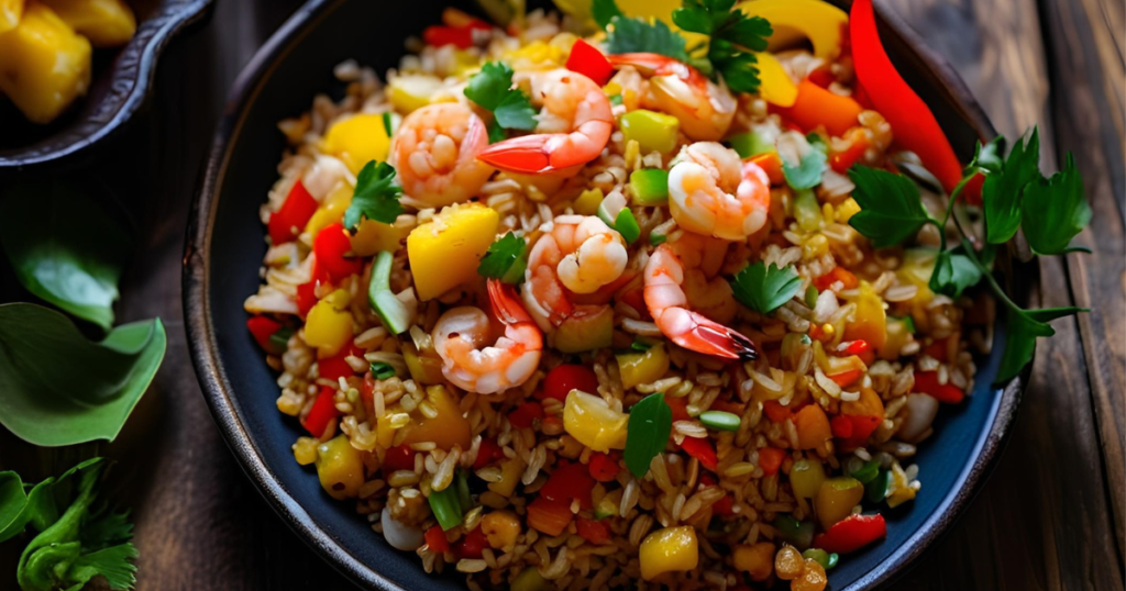 Shrimp Pineapple Fried Rice