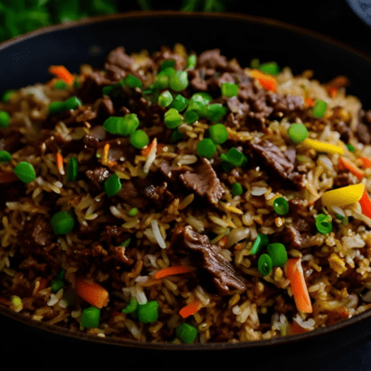 Chinese Beef Fried Rice