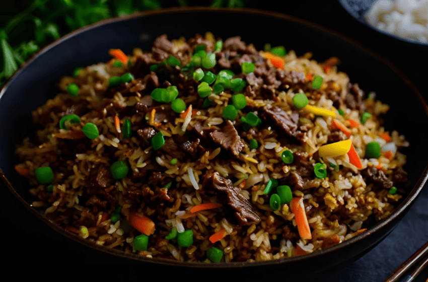 Chinese Beef Fried Rice