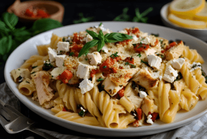 Thumbnail for Baked Feta Pasta With Chicken