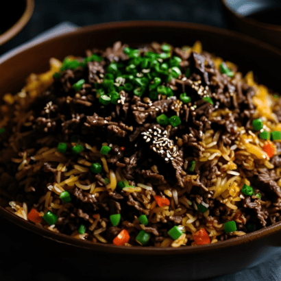 Korean Beef Fried Rice