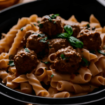 Meatball Pasta Recipe Creamy