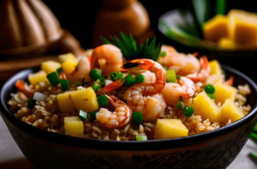 Shrimp Pineapple Fried Rice