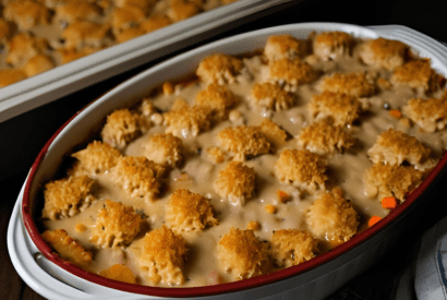 Thumbnail for Paula Deen Chicken Casserole With Ritz Crackers