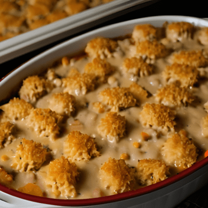 Paula Deen Chicken Casserole With Ritz Crackers